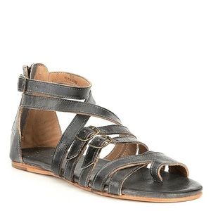Bed Stu Miya Leather Banded Toe Ring Sandals